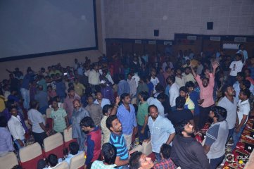 Balakrishna Watches Paisa Vasool Movie at Bramaramba Theatre
